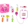 KIK Oktató játék, kis orvosi készlet gyerekeknek, rózsaszín