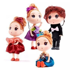 KIK Spolka Baba szett - 4 db-os, 12 cm baba