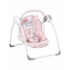 Kikkaboo elektromos hinta hálózati csatlakozóval Felice nyuszis pink MTB nyuszis pink babahinta