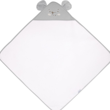 Kikkaboo fürdõlepedõ kapucnis 90x90cm egeres szürke babatörülköző, kifogó