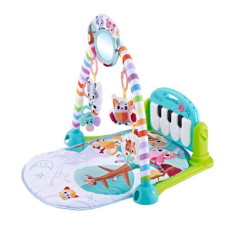 Kikkaboo játszószőnyeg, zenélős kék játszószőnyeg