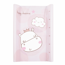 Kikkaboo pelenkázólap - merev 2 oldalú 50x70cm Happy dreams pink pelenkázó matrac
