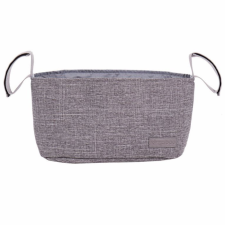  Kikkaboo rendezőtáska - babakocsira Zoe világosszürke babakocsi kiegészítő