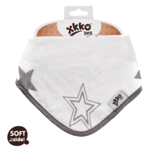 Kikko KIKKO Bambusz előke / sál Stars (1 db) - ezüst előke