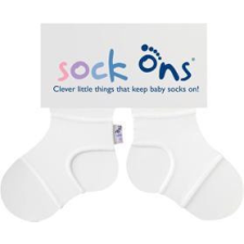 KIKKO SOCK ONS Zoknitartó Classic, fehér (0-6h) gyerek zokni