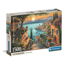 Kikötő Steps to Harbor 1500 db-os puzzle Clementoni puzzle, kirakós