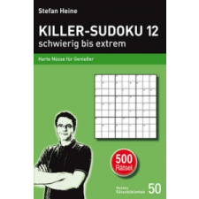 Killer-Sudoku 12 - schwierig bis extrem – Stefan Heine idegen nyelvű könyv