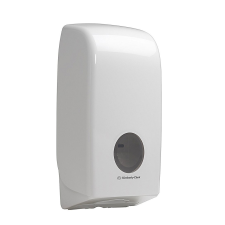 Kimberly Clark Kimberly-Clark Aquarius hajtogatott toalettpapír adagoló - fehér higiéniai papíráru