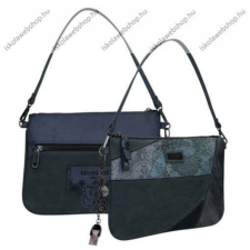 Kimmidoll emi kék lapos válltáska, 27x2x19cm (27647-11) kézitáska és bőrönd
