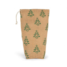 KIMOOD KI0726 BOTTLE CARRIER WITH CHRISTMAS PATTERNS U ajándéktasak