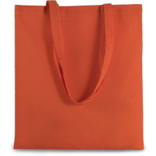 KIMOOD pamut hosszú fülü bevásárlótáska KI0223, Spicy Orange kézitáska és bőrönd