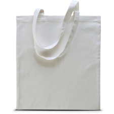 KIMOOD pamut hosszú fülü bevásárlótáska KI0223, White kézitáska és bőrönd