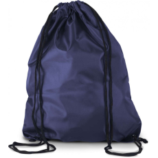 KIMOOD Uniszex hátizsák Kimood KI0104 Drawstring Backpack -Egy méret, Patriot Blue