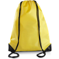 KIMOOD Uniszex hátizsák Kimood KI0104 Drawstring Backpack -Egy méret, Yellow