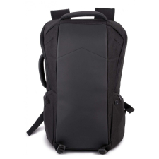 KIMOOD Uniszex hátizsák Kimood KI0888 Anti-Theft Backpack -Egy méret, Graphite Grey Heather/Black hátizsák