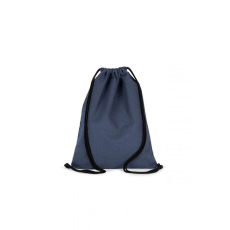 KIMOOD Uniszex hátizsák Kimood KI5102 Small Recycled Backpack With Drawstring -Egy méret, Horizon Blue