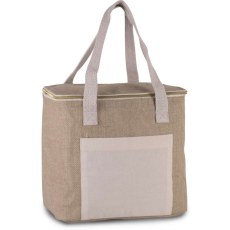 KIMOOD Uniszex táska Kimood KI0353 Jute Cool Bag - Medium Size -Egy méret, Natural