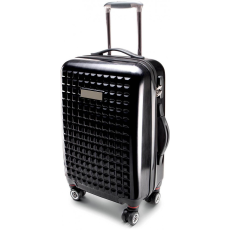 KIMOOD Uniszex utazótáska Kimood KI0807 pc Trolley Suitcase -Egy méret, Black
