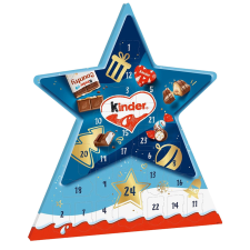  Kinder adventi kalendárium - 149 g csokoládé és édesség