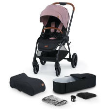 Kinderkraft babakocsi többfunkciós Evolution Cocoon 2in1 puha mózessel Mauvelous pink babakocsi