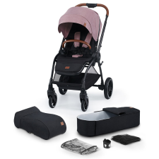  Kinderkraft babakocsi többfunkciós Evolution Cocoon 2in1 puha mózessel Mauvelous pink babakocsi