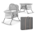 KinderKraft Kiságy 3in1 Lovi Grey