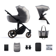 KINDERKRAFT Kočík kombinovaný 2v1 Prime 2 Grey babakocsi