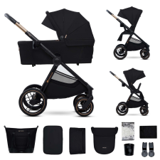 KINDERKRAFT Kočík kombinovaný Nea 2 2v1 Midnigth Black babakocsi