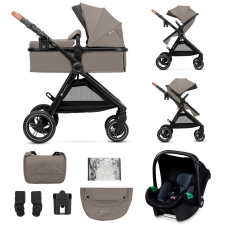 KINDERKRAFT Kombinált babakocsi 3 az 1-ben Esme Sand Beige babakocsi