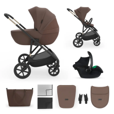 KinderKraft Kombinált babakocsi 3 az 1-ben  Prime 3 Velvet Mocca babakocsi