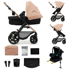 Kinderkraft Moov 2 + Mink pro 4:1 multifunkciós babakocsi - Sande beige babakocsi