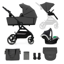 Kinderkraft YOXI 3in1 multifunkciós babakocsi - Moonlight Grey babakocsi