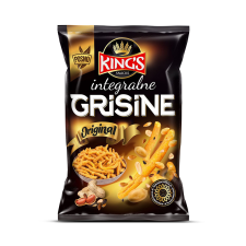King&#039;s földimogyorós grissini teljeskiőrlésű sós - 70g előétel és snack