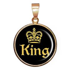 KING – CARSTON Elegant medál lánccal vagy kulcstartóval nyaklánc