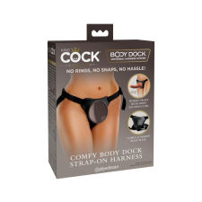 King Cock Elite Comfy Body Dock - felcsatolható alsó (barna) boxer, férfi alsó