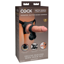King Cock King Cock Elite Deluxe - felcsatolható dildó szett műpénisz, dildó