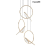 King Home King Home BIRD DISC MSE010100294 Függőlámpa 1x24W/LED 1920LM IP20