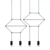 King Home King Home FLUSSO LINE JD0032-4P Függőlámpa 4x3W/G9 3000K 960LMLM IP20