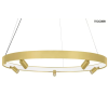 King Home King Home MOOSEE CIRCLE SPOT GOLD MSE010100161 Függőlámpa 1x75,8W/LED 3000K 6100LM IP20