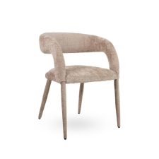 King Home MaMaison IRIS Elegáns Kárpitozott Szék Bézs Szövettel bútor