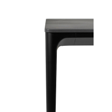  King Home SLIM 240 Kerámia Étkezőasztal Fekete Márvány bútor