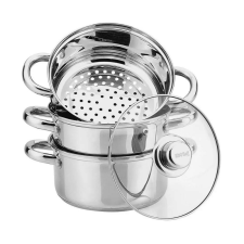 Kinghoff 4 részes pároló edény készlet Ø22 cm - 4L (KH-3328) edény