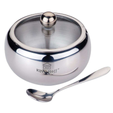 Kinghoff Acél Cukrászáru Kanállal Kinghoff Kh-3732 Satin papírárú, csomagoló és tárolóeszköz