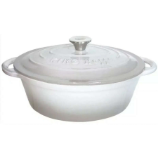Kinghoff Öntöttvas fazék Kinghoff KH 1521, 4 liter, 24 cm, Zománcozott, Indukciós, Szürke edény