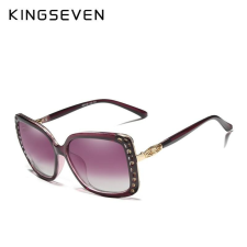 Kingseven díva dizájn női napszemüveg, lila színátmenetes napszemüveg