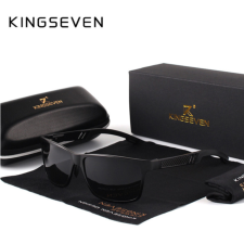 Kingseven KINGSEVEN extravagáns férfi napszemüveg fekete kerettel napszemüveg