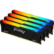 Kingston 128GB DDR4 3600MHz Kit(4x32GB) Fury Beast RGB (KF436C18BB2AK4/128) memória (ram)
