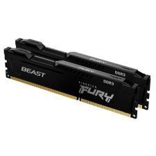 Kingston 16GB 1866MHz DDR3 Kingston Fury Beast Black CL10 (2x8GB) (KF318C10BBK2/16) (KF318C10BBK2/16) - Memória memória (ram)