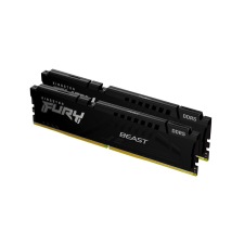 Kingston 16GB 5200MHz DDR5 RAM Kingston Fury Beast Black CL40 (2x8GB) (KF552C40BBK2-16) memória (ram)