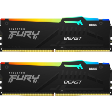 Kingston 16GB 5600MHz DDR5 RAM Kingston Fury Beast RGB CL36 (2x8GB) (KF556C36BBEAK2-16) (KF556C36BBEAK2-16) memória (ram)